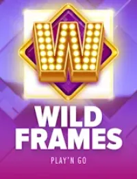 wild frames slot logo