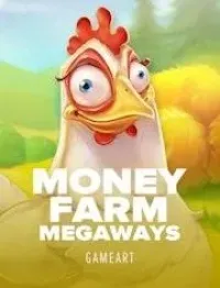 money farm megaways slot logo